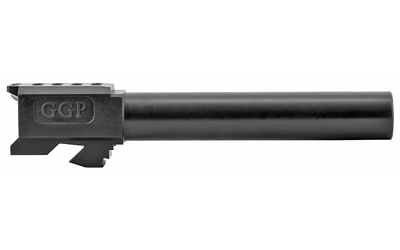 Grey Ghost Precision GGP-17, Match Grade Barrel, Fits Glock 17 Gen3-4, 9MM, 416R Stainless Steel, Black Nitride Finish BARREL-G17-NT-BN