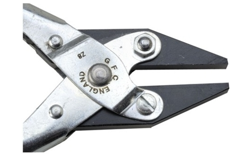 Grobet File Co. Of America Inc Flat nose smooth jaw parallel pliers
