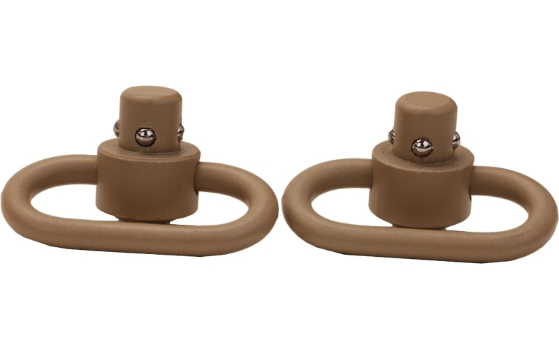 GrovTec Heavy Duty Push Button Swivels, Desert Sand GTSW252