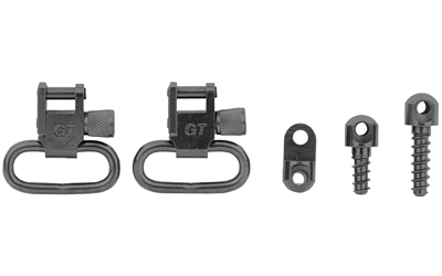 GrovTec Ruger Auto and Single Shot 1" Locking Swivels, Black GTSW27