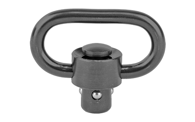GrovTec Heavy Duty Push Button 1.25" Swivel, Black Nitride, Single GTSW314