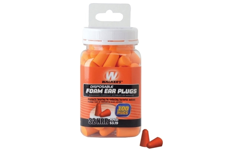Gsm Outdoors Foam ear plug 100 count jar