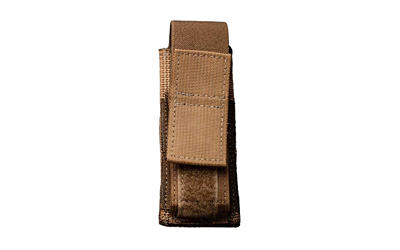GunfightersINC Kenai Holster Accessories, Magazine Pouch, Universal Fit, Nylon with Velcro Pull Tab, Coyote Brown AOKMCOY