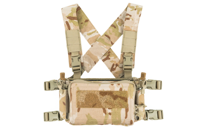 Haley Strategic Partners D3CRM Micro Chest Rig, Chest Rig, Multicam Arid, Nylon D3CRM-1-1-MCA