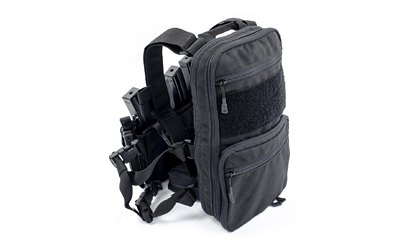 Haley Strategic Partners Flatpack 2.0, Black, Includes Shoulder Straps and Side Straps For D3CR Attachment FP-2-1-BLK