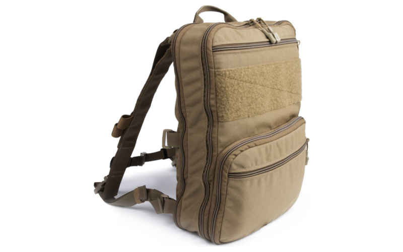 Haley Strategic Partners Flatpack Plus, 1400 Cubic Inches Fully Expanded, Coyote Brown FPP-1-1-COY