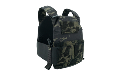 Haley Strategic Partners Thorax Incog, Plate Bags, Large, 4-way Stretch Material Construction, Accommodates both ESAPI and Low Visibility Plates, Multicam Black TPC_IC-1-LG-MCB