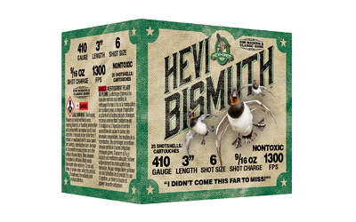 HEVI BISMUTH 410 3" #6 25/250