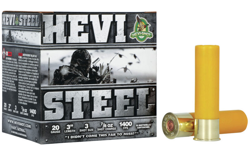 HEVI STEEL 20GA 3" #3 25/250