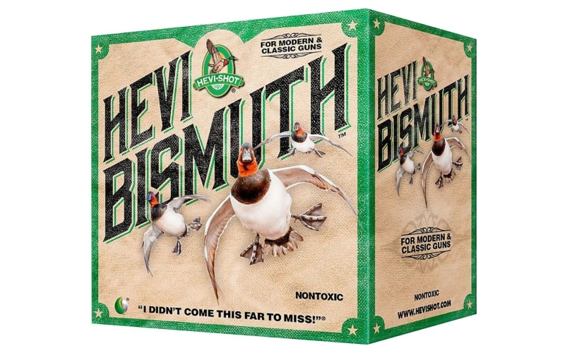 Hevi-shot hevi bismuth 12 ga 3.5 in 2 shot 1 1/2oz- 25/box