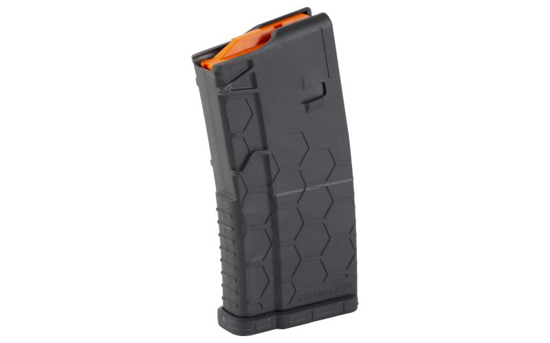 HEXMAG Magazine, 223 Remington/5.56 NATO, 10 Rounds, Fits AR Pattern Rifles, Polymer, Gray HX1020-AR15-GRY