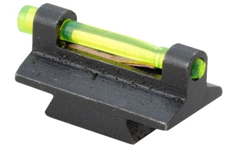 Hi-Viz Interchangeable 5/16" Tall Front Sight for rifles and muzzleloaders. Fits models with 3/8" dovetail front sight. Includes three Green and three Red replaceable LitePipes. DOVM-315