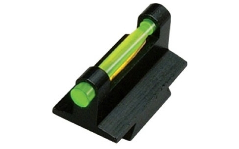 Hi-Viz Interchangeable 3/8" Tall Front Sight for rifles and muzzleloaders. Fits models with 3/8" dovetail front sight. Includes three Green and three Red replaceable LitePipes. DOVM-380