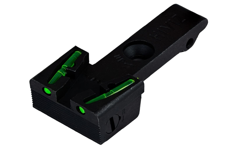 HIVIZ ADJ REAR SIGHT RUG RVLVR GR/RD