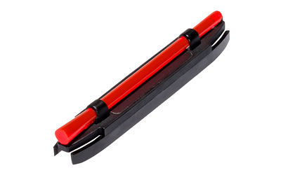 Hi-Viz Ultra Narrow Magnetic Shotgun Sight. Fits shotguns with ribs from .171" to .265" (11/64" to 17/64") (4.2mm to 6.7mm). Features one Red, non-replaceable LitePipe. S200-R