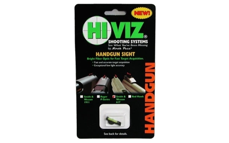 Hi-Viz Sight, Fits S&W 617 Revolver, Green, Front Sight SW617-G