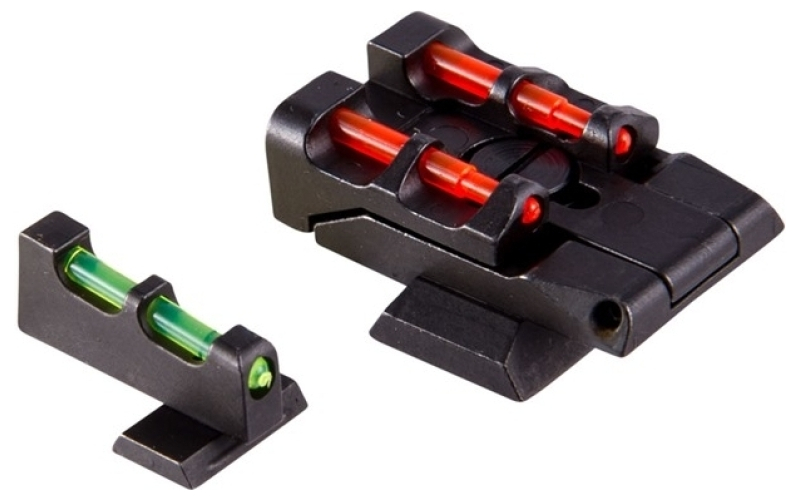 Hi-Viz Front & adjustable rear sight set s&w m&p