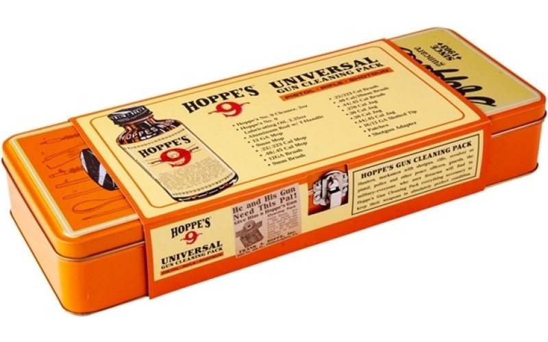 Hoppe's Wet tin with mops