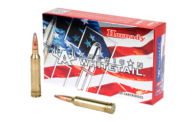 Hornady American Whitetail, 7MM Remington Magnum, 154 Grain, Soft Point, InterLock, 20 Round Box 80590