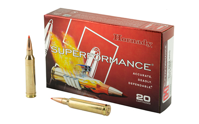 Hornady Superformance Ammunition, 7MM Remington Magnum, 139 Grain, SST, 20 Round Box 80593