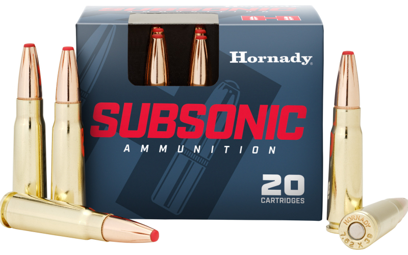 HRNDY 7.62X39 255GR SUB-X 20/200