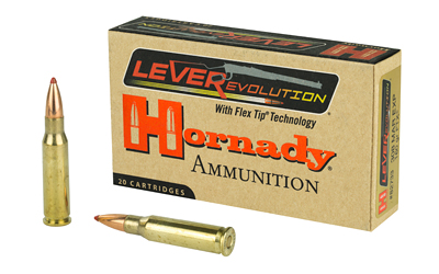 Hornady LeverEvolution, 308 Marlin Express, 160 Grain, FlexTip, 20 Round Box 82733