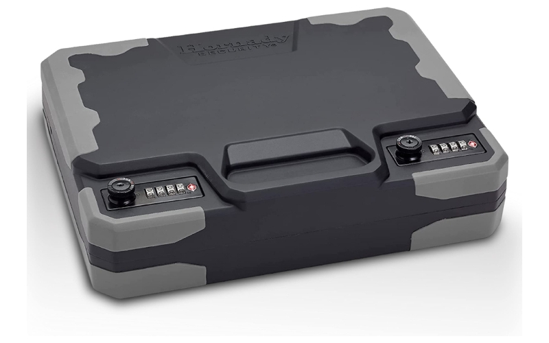Hornady XXL Lock Box, Black and Gray Finish, TSA Combination Lock 95260