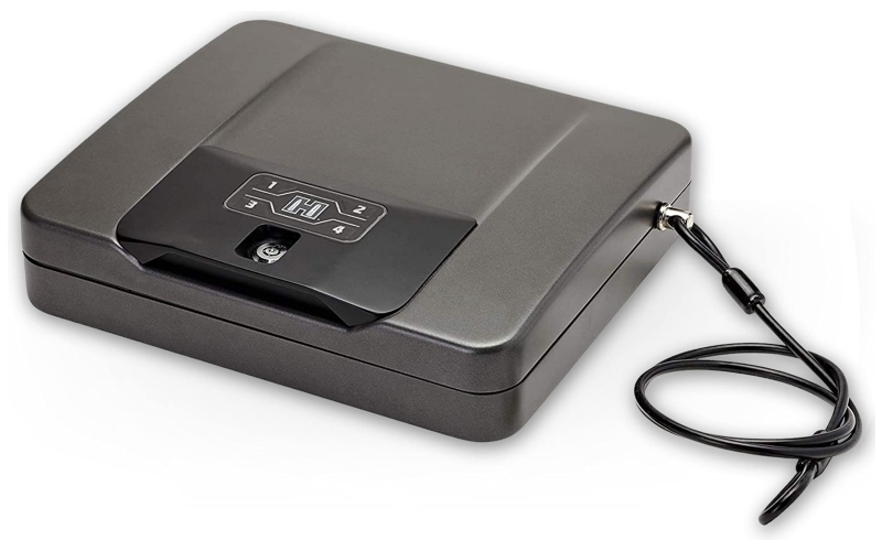 Hornady RAPiD Safe, 4800KP, Keypad or RFiD, Includes Wristband, Key Fob and RFiD Stickers 98141