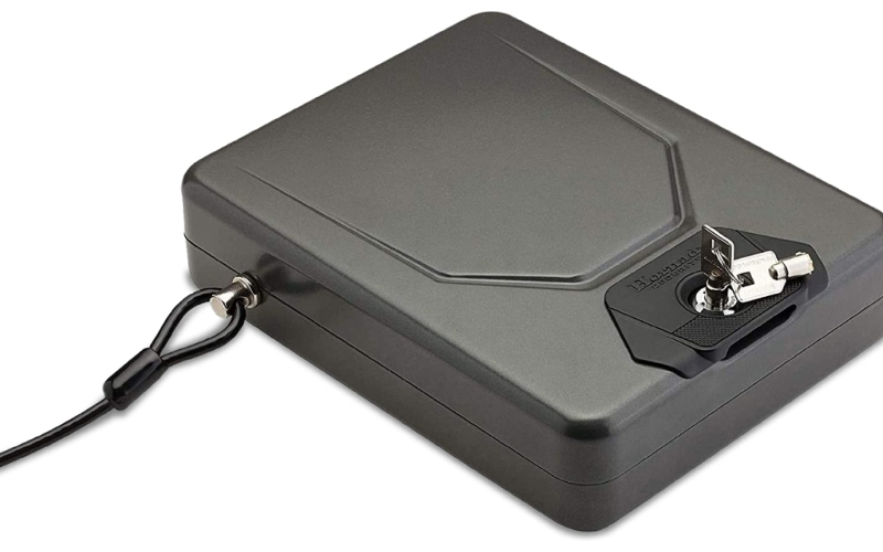 Hornady Alpha Elite Safe, Black Finish, with Lock, Key, & Cable 98153