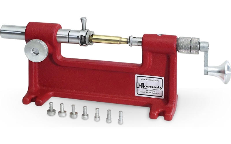 Hornady Cam Lock Trimmer, Includes (10) Pilot Sizes 050140