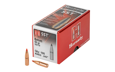 Hornady SST, .243 Diameter, 6MM/243 Winchester, 95 Grain, Ballistic Tip, 100 Count 24532