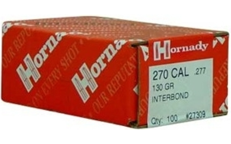 Hornady Hornady 270 cal .277 130 gr ib