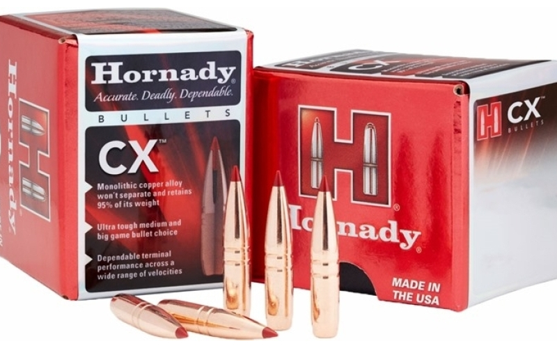 Hornady 338 caliber (0.338'') 225gr cx 50/box