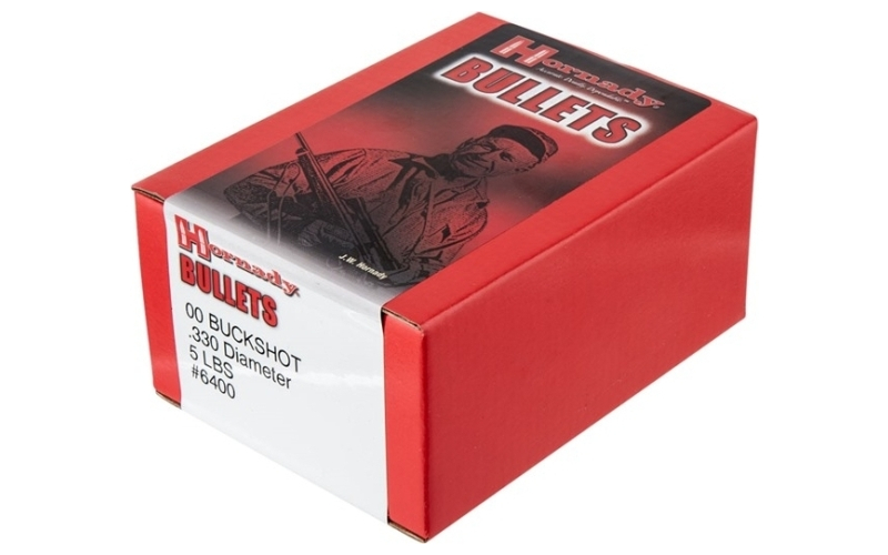 Hornady #00 lead buckshot 5 lbs.