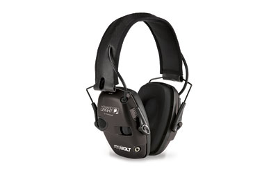 Howard Leight Impact Sport Bolt, Electronic Earmuff, Folding, Black R-02525
