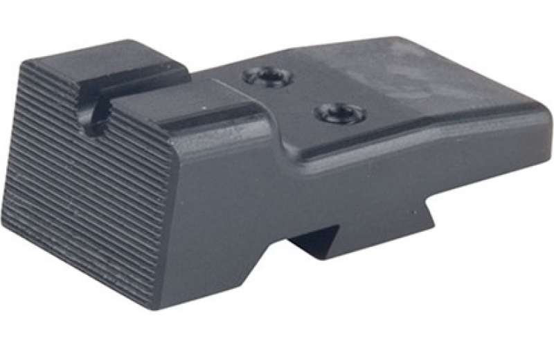 Harrison Design & Consulting Lpa cut u-notch rear sight, black