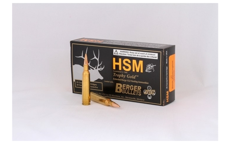 Hsm Ammunition 6mm remington 95gr match varmint vld 20/box