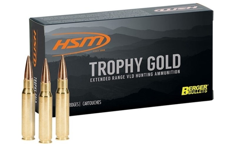 Hsm Ammunition 7mm remington saum 140gr match hunting vld 20/box
