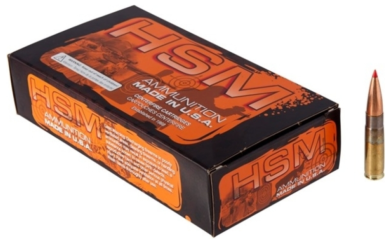 Hsm Ammunition 300 aac blackout 208gr a-max 20/box