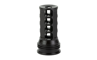 HUXWRX Safety Co. Muzzle Brake-QD, 7.62MM, Black, 1/2X28, Fits HuxWrx/OSS Suppressors 1628