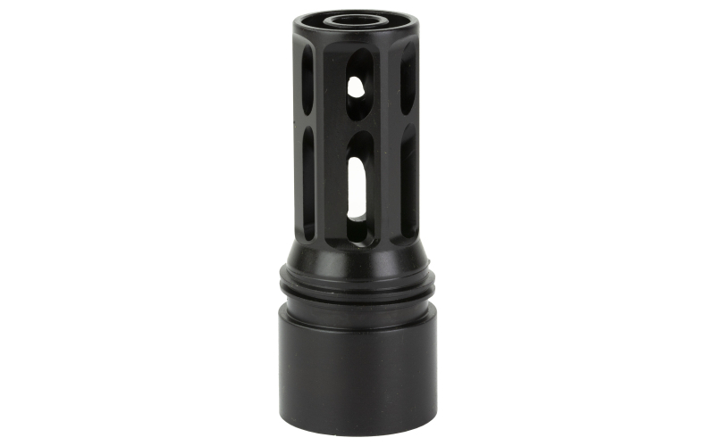 HUXWRX Safety Co. Flash Hider-QD, 7.62MM, Black, M26X1.5 LH, Fits HuxWrx/OSS Suppressors 1912