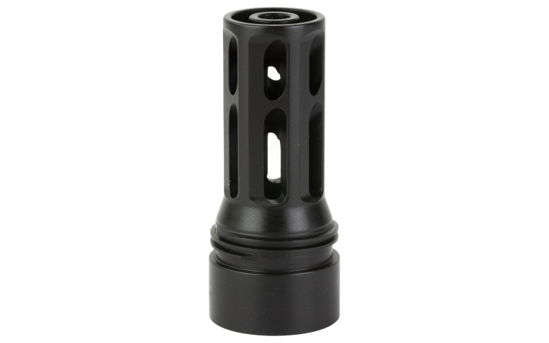 HUXWRX Safety Co. Flash Hider-QD, 223 Remington/5.56 NATO, Black, M24X1.5 RH, Fits HuxWrx/OSS Suppressors 1914