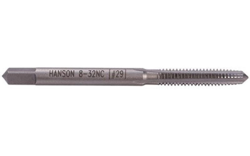Irwin Industrial Tool Co. Taper tap, 8-32, 29, 16
