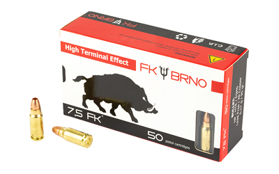 FK BRNO F5 Ammo, 7.5 FK, 95 Grain, Hollow Point, 50 Round Box FK-AMMOF5-50