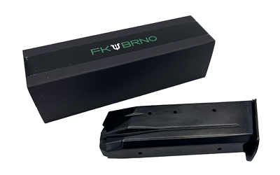 FK BRNO Magazine, 40S&W/10MM/7.5 FK, Fits 16 Rounds of 7.5FK, 10 Rounds of 40S&W/10MM, Black, Fits FK Brno PSD and Field Pistol FK-PSDMAG-75