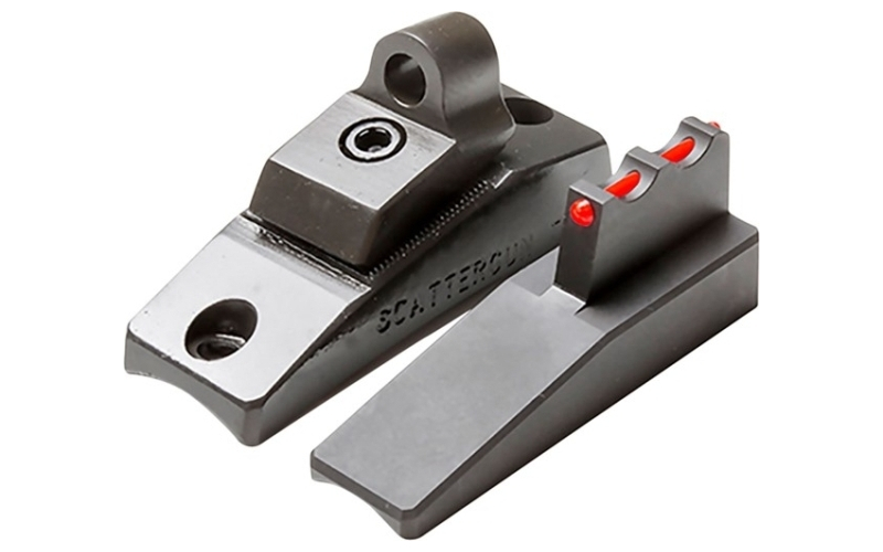 Jentra Trak-lock~ ll ghost ring sight set, 12ga, .735'' red