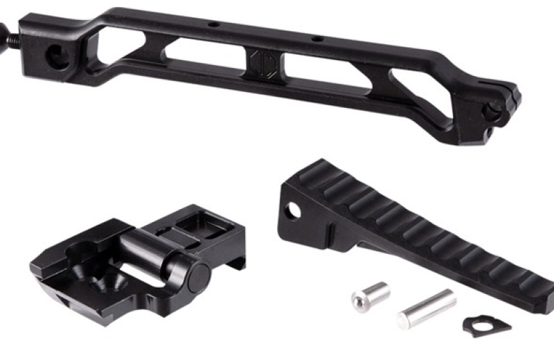 Jmac Customs Llc 8-inch raised arm bar with folding buttplate and jmac 1913 f