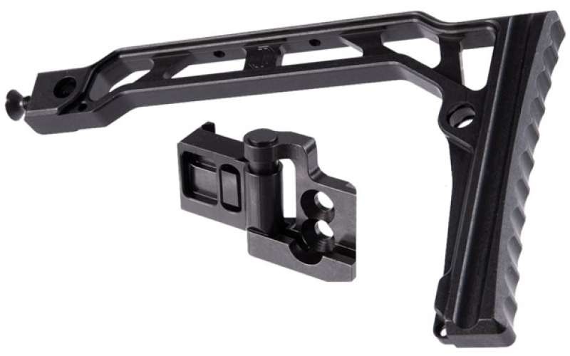 Jmac Customs Llc 8-inch raised skeleton stock  with jmac 1913 folding mech