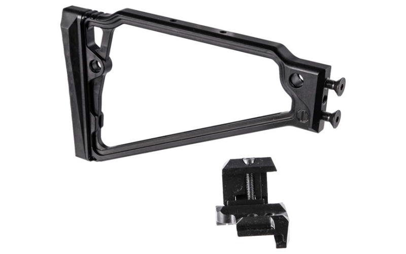 Jmac Customs Llc Ts-8r triangle stock w/rise & jmac 1913 folding mech black