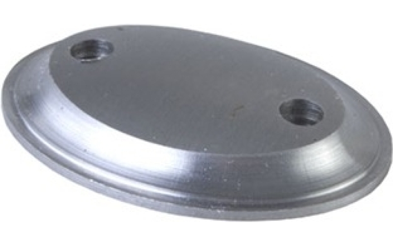 Jerry Fisher 2-screw grip cap unfinished steel